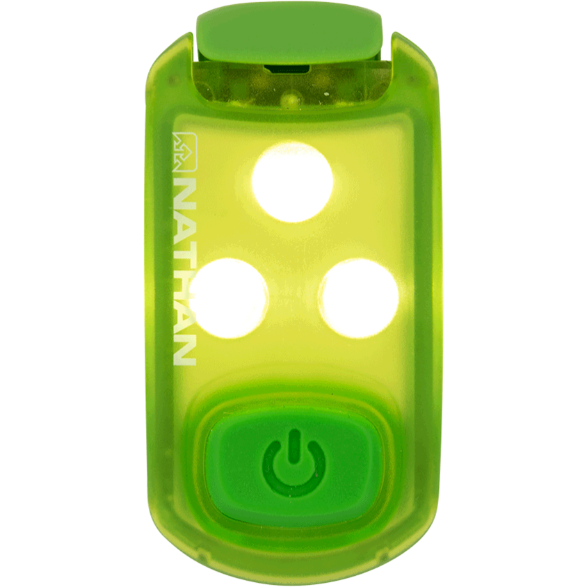 STROBE LIGHT LED SAFETY LIGHT CLIP - Lime Punch/Classic Green-Culture Athletics