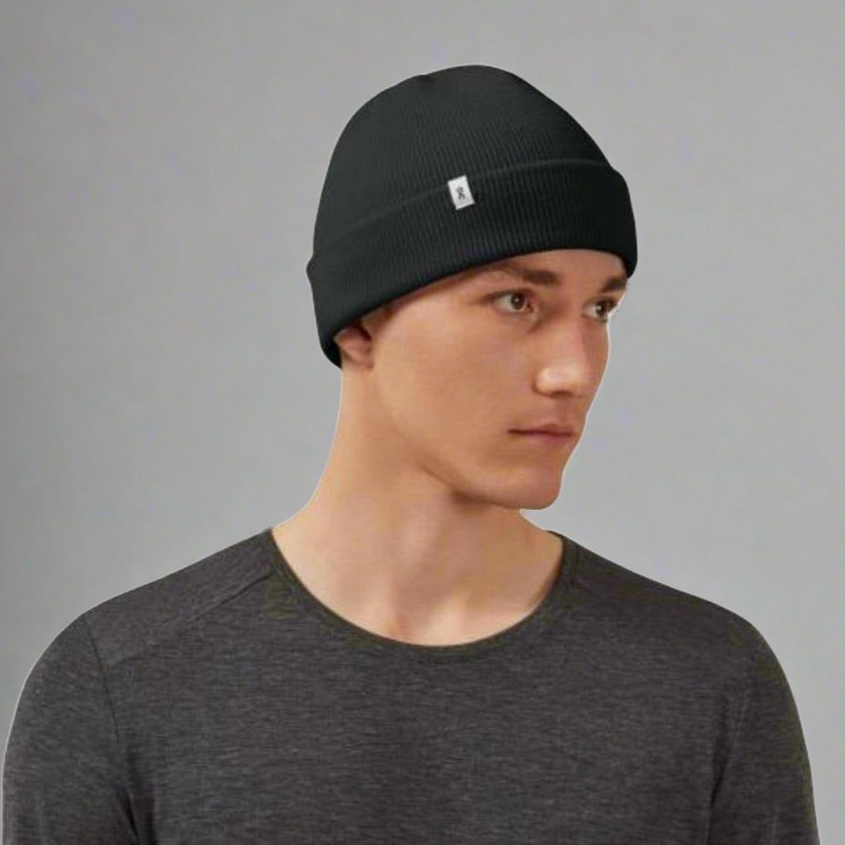 Unisex Merino Beanie - Black-Culture Athletics