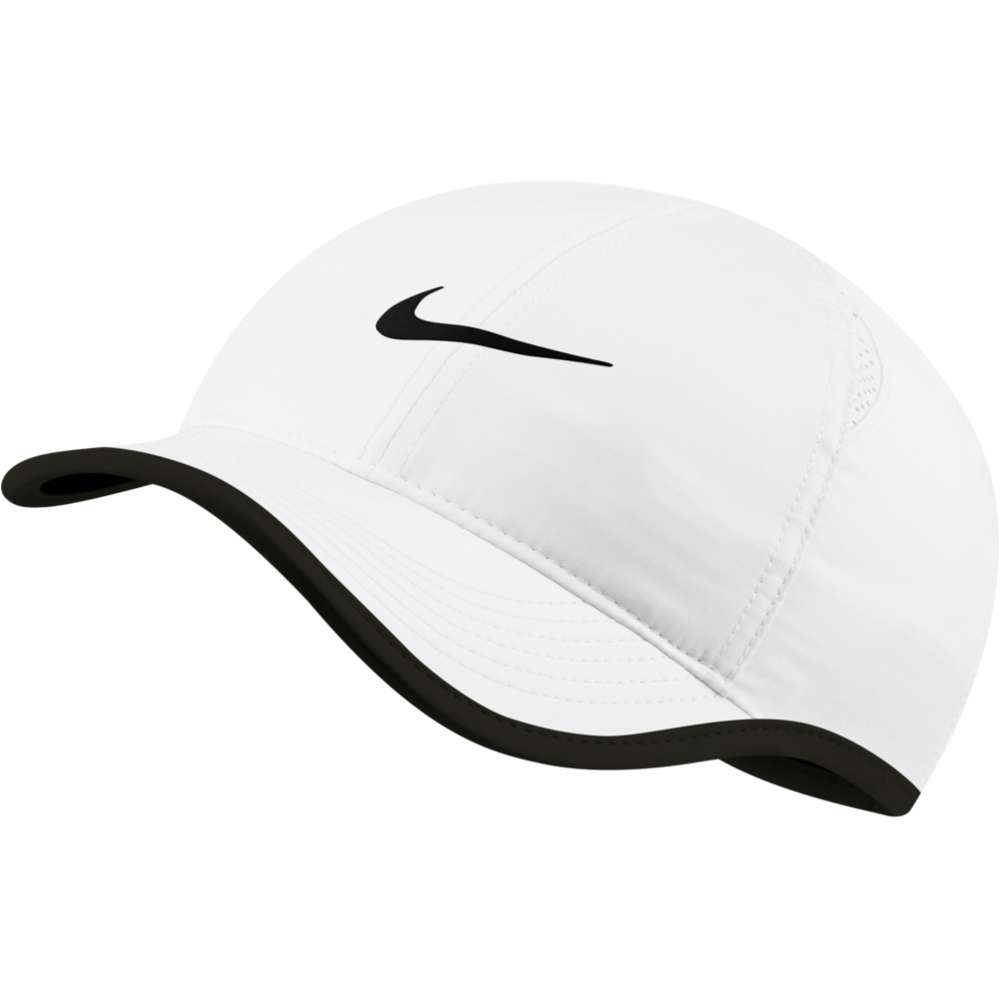 Womens Aerobill Featherlight Hat - White/Black-Culture Athletics