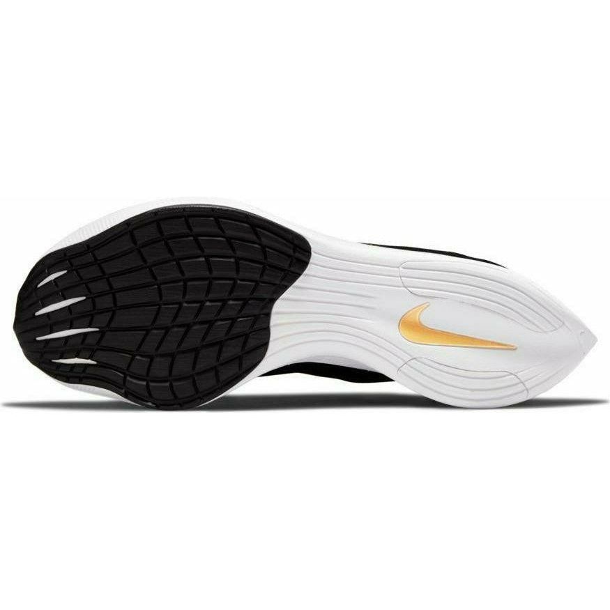 Womens ZoomX Vaporfly Next% 2 - Black/White-Gold Coin-Culture Athletics