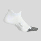 Feetures - Unisex Elite Light Cushion No Show Tab 23 - White - Culture Athletics