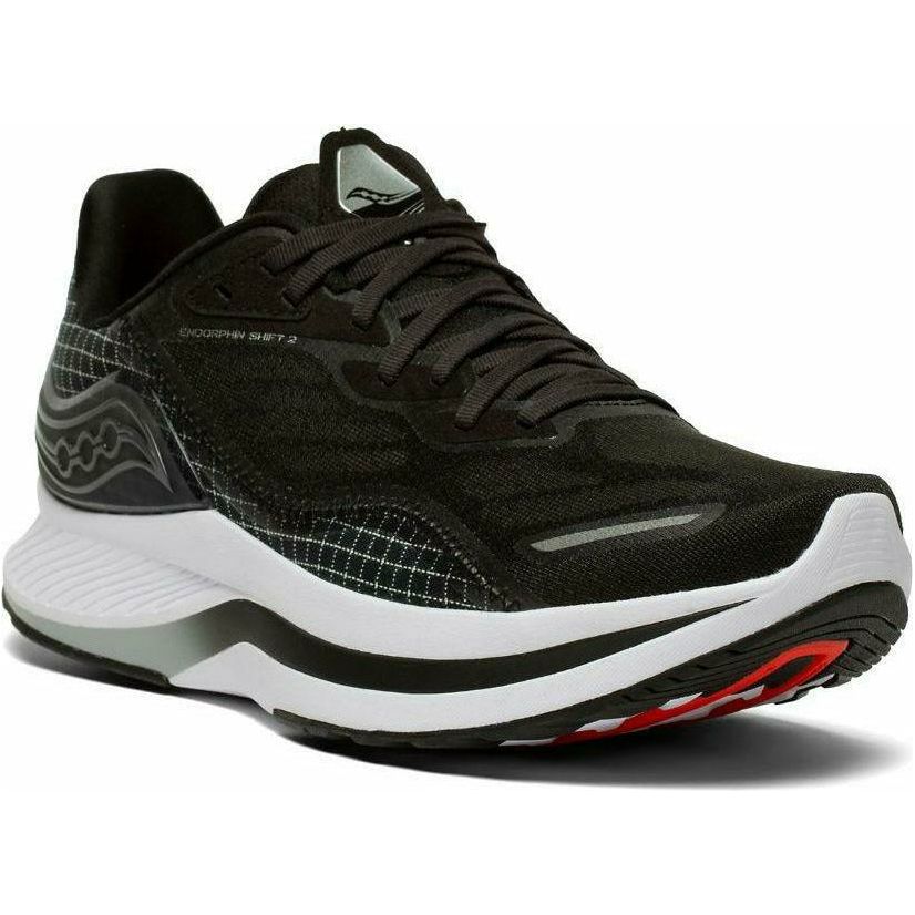 Mens Endorphin Shift 2 - Black/White-Culture Athletics