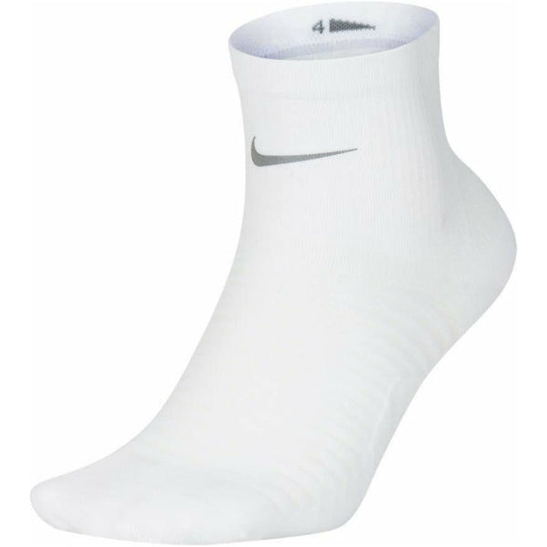 Unisex Spark Lightweight Ankle Running Socks - White