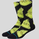 Stance - The Grinch Mean One Crew Socks - Black - Culture Athletics