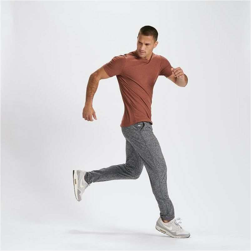 Mens Strato Tech Tee - Copper Heather-Culture Athletics