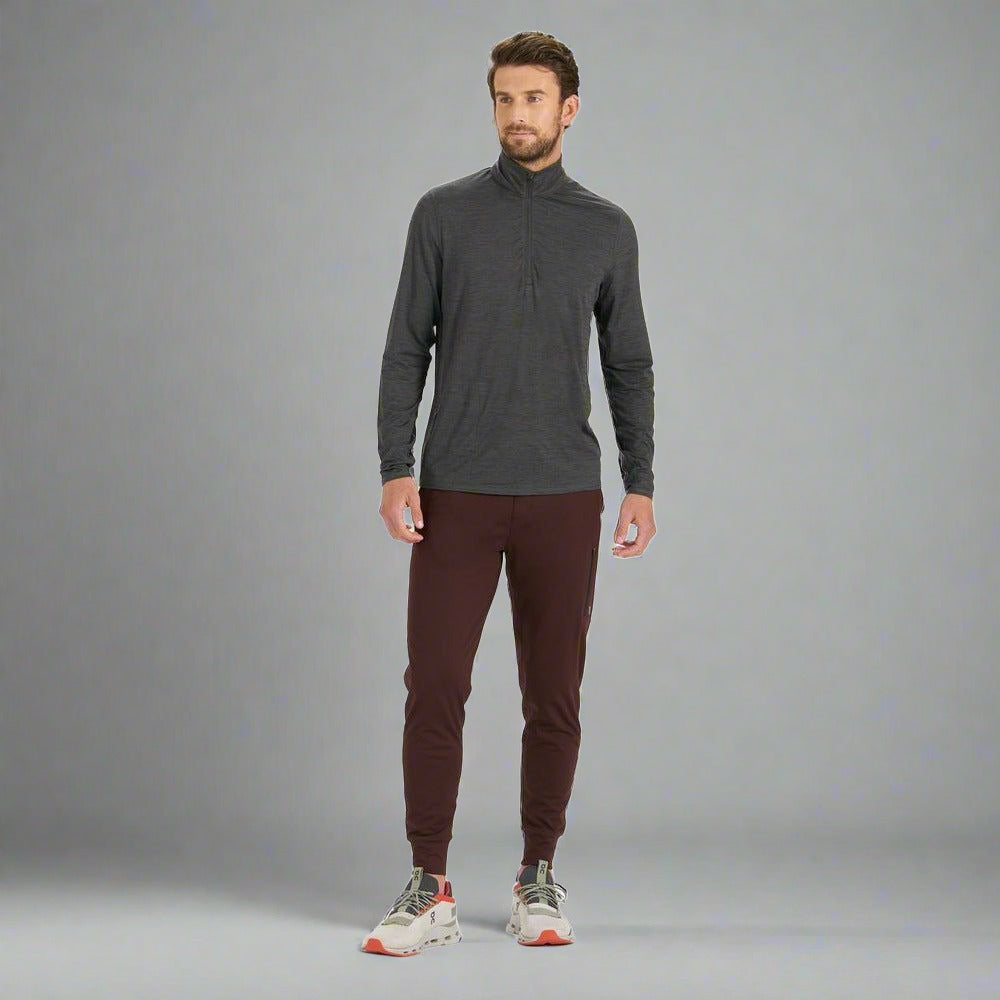 Ease Performance Half Zip, Men's Ink Heather Pullover