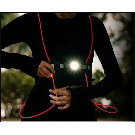 Unisex VizyVest 2.0 - Rechargeable LED Vest with Chest Light-Culture Athletics