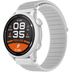 Unisex PACE 2 Premium GPS Sport Watch - White with Nylon Band-Culture Athletics