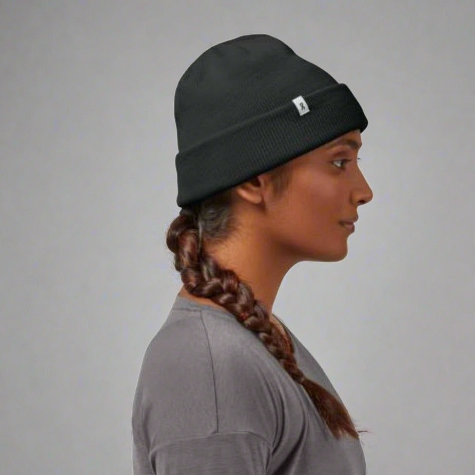 Unisex Merino Beanie - Black-Culture Athletics