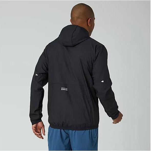 Mens Impact Black Running Jacket - Black-Culture Athletics