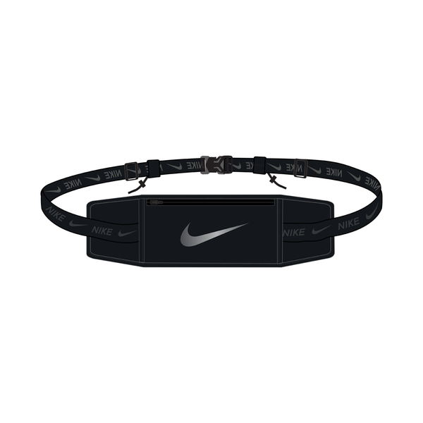 Unisex Race Day Waist Pack Black Culture Athletics
